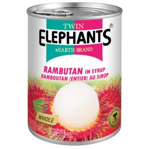 Twin Elephant Rambutan in Syrup 565g