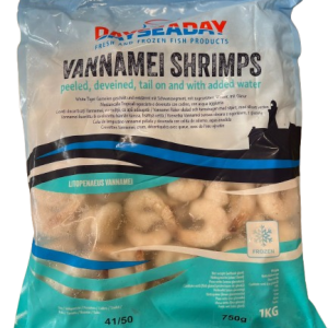 Dayseaday Vannamei Shrimp PD 41/50 Tail On 750g/1kg